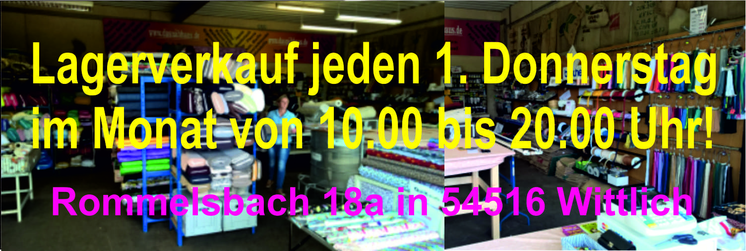 Lagerverkauf in Wittlich